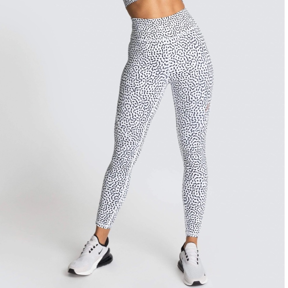 DoYouEven Excel Leggings - White Speckle
